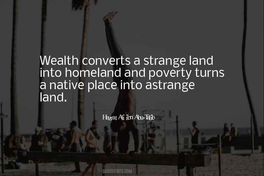 Quotes About Native Land #1033337