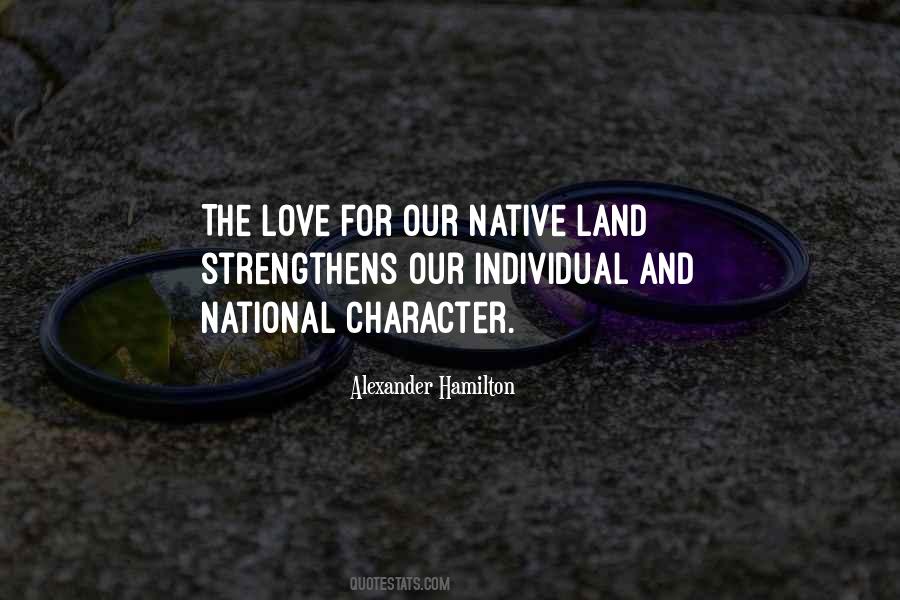 Quotes About Native Land #2947