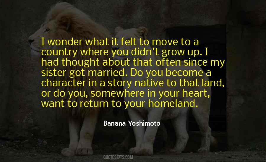 Quotes About Native Land #749706