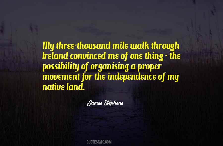 Quotes About Native Land #970696