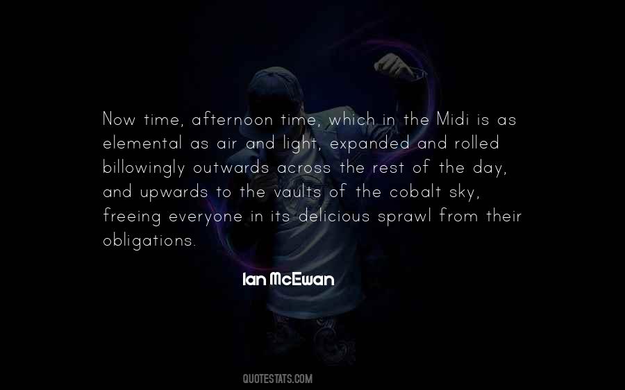 Quotes About Afternoon Sky #1625188