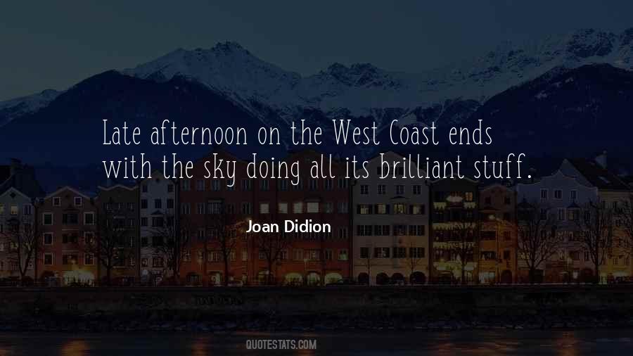 Quotes About Afternoon Sky #1779068