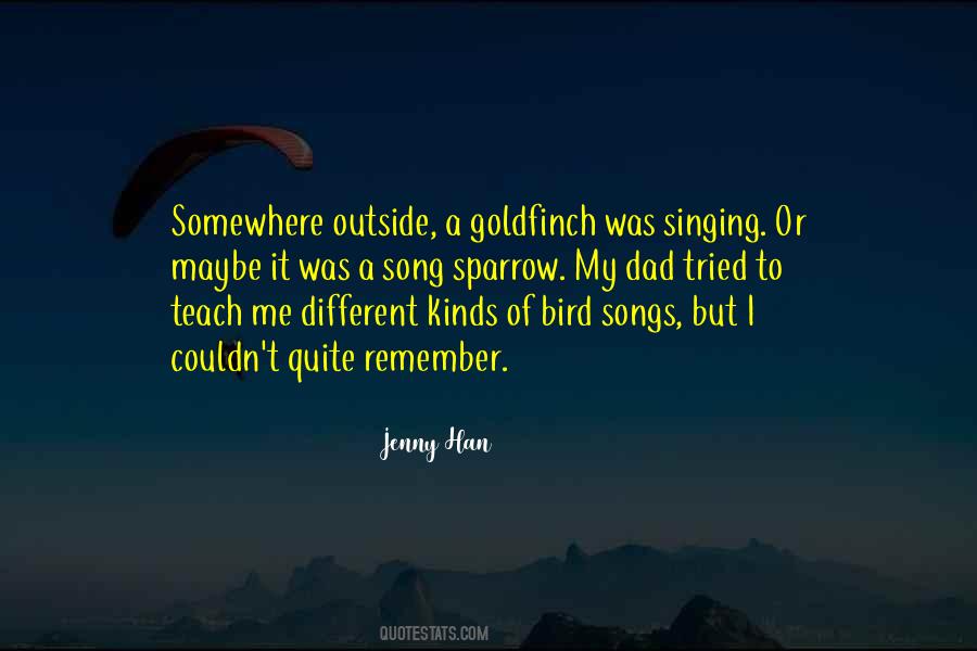 Goldfinch Quotes #1733432