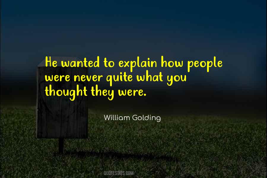 Golding's Quotes #68476