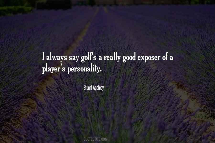 Golf's Quotes #1156514