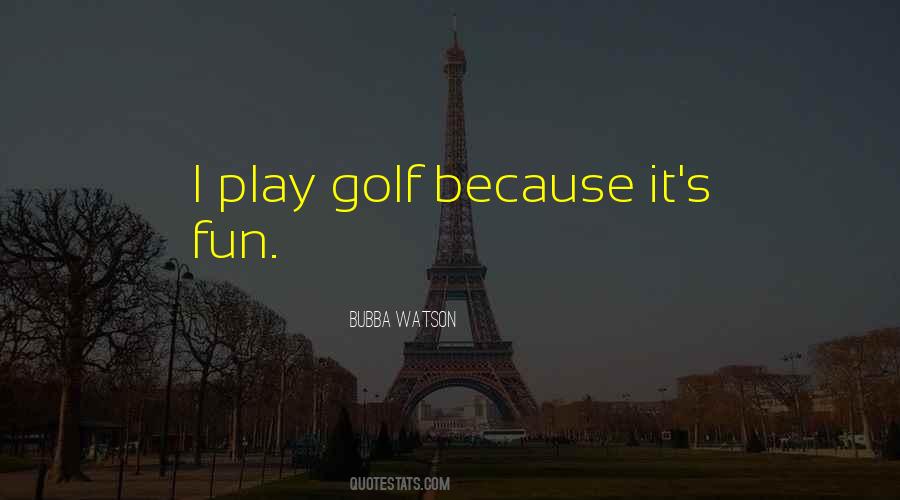 Golf's Quotes #25795
