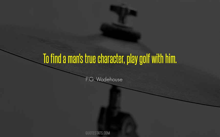 Golf's Quotes #268611