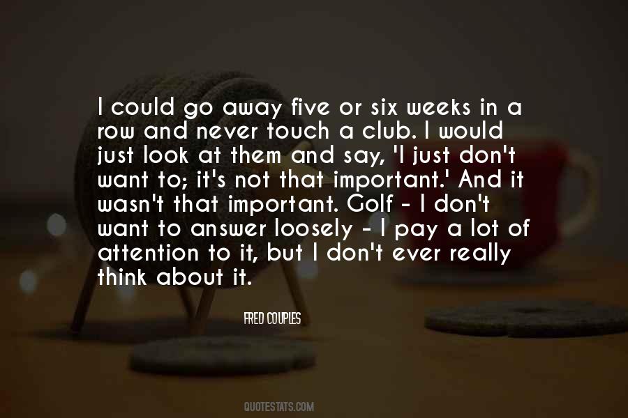 Golf's Quotes #29930