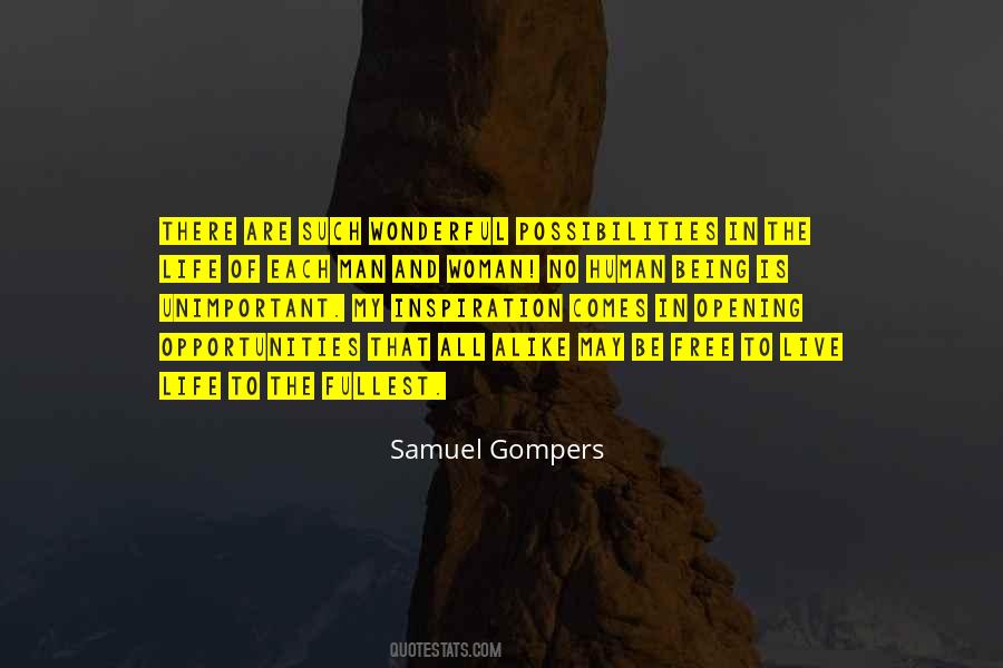 Gompers Quotes #655344