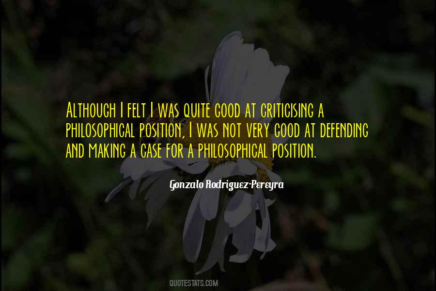 Gonzalo's Quotes #1102960