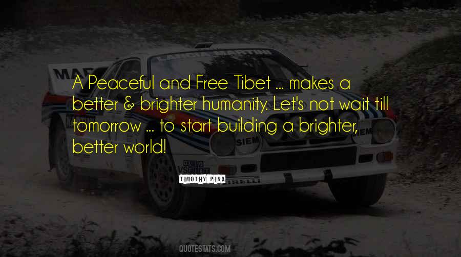 Quotes About Building A Better World #828059