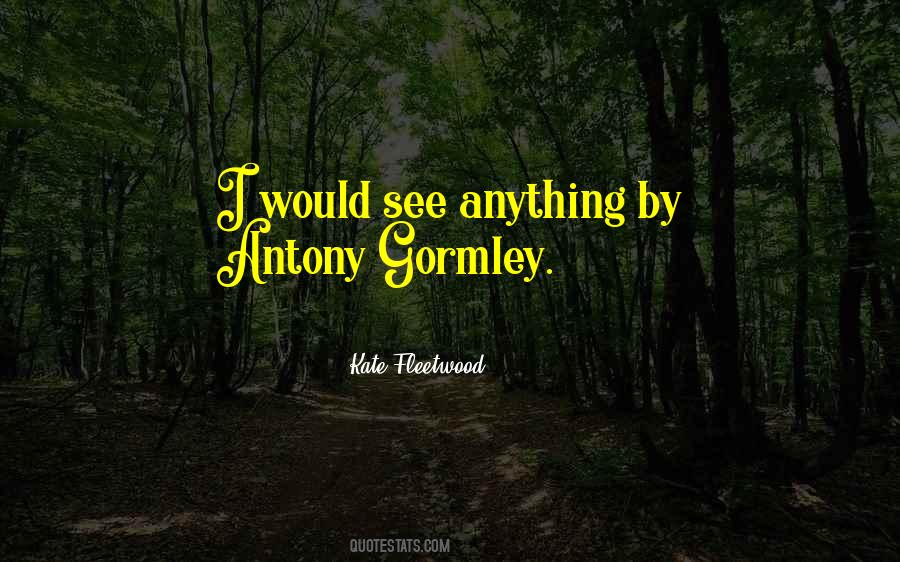 Gormley Quotes #653876