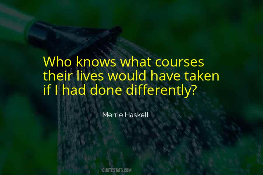 Quotes About Courses #15669 Quotes About Courses #15669