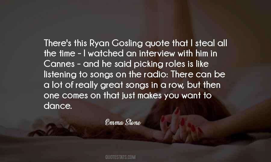 Gosling's Quotes #601442