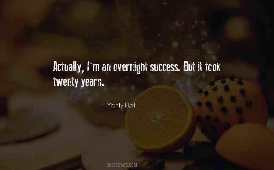 Quotes About Overnight #1001400