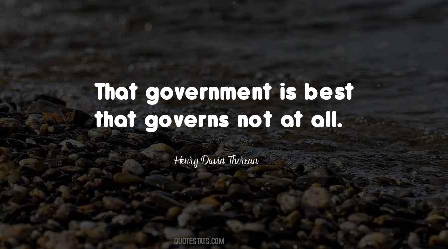 Governs Quotes #956416