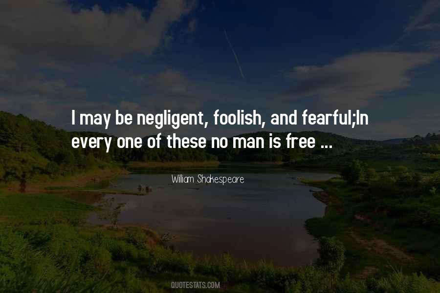 Quotes About Negligent #183396