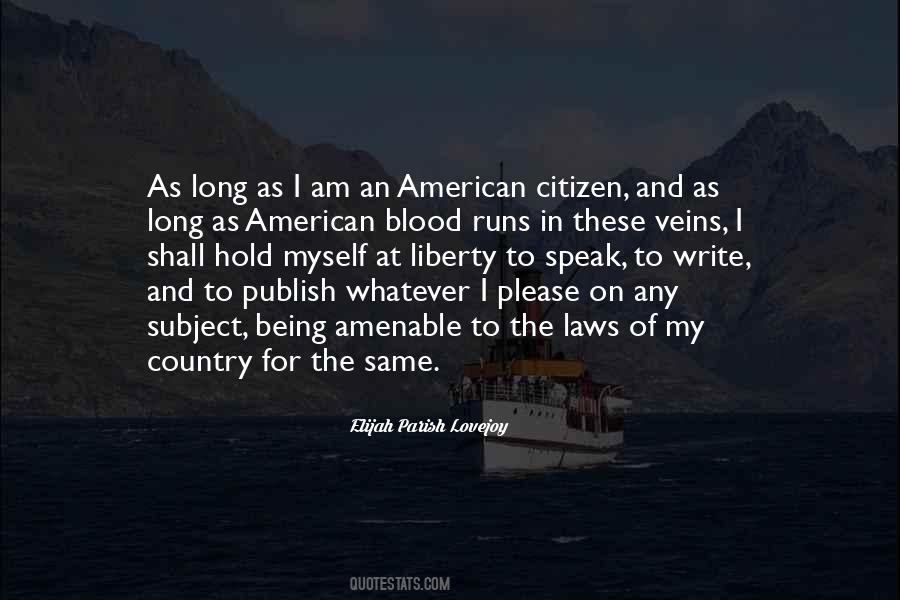 Quotes About Being An American Citizen #397089