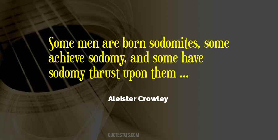 Quotes About Sodomy #221537