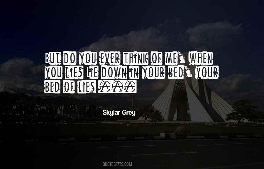 Quotes About Do You Ever Think Of Me #1762466