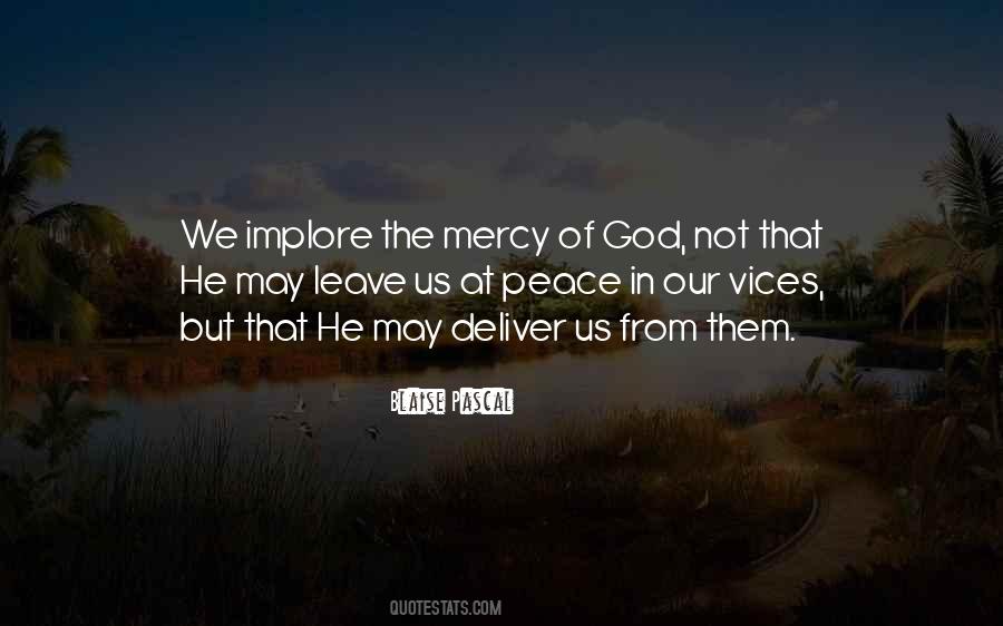 Quotes About God Mercy #6459