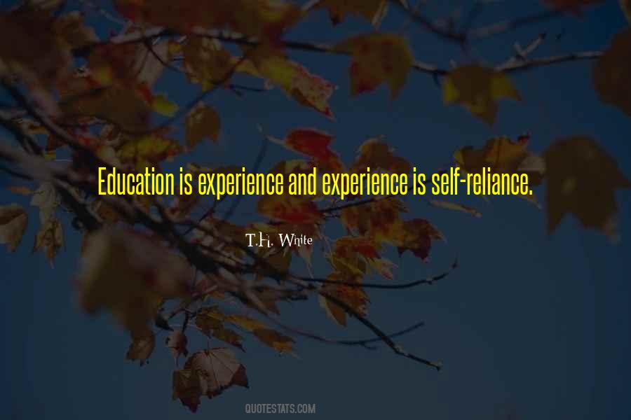 Quotes About Education And Experience #1305924