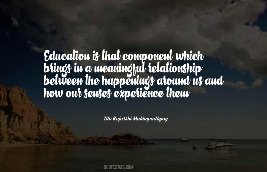 Quotes About Education And Experience #271411