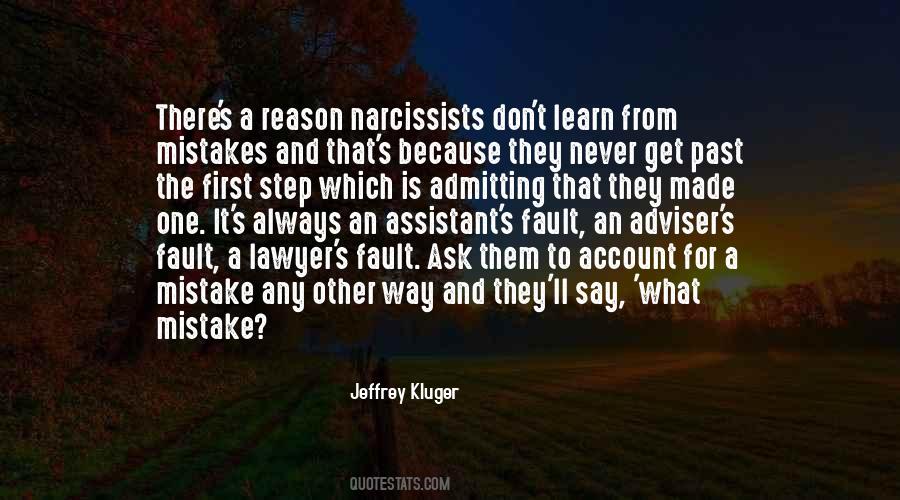 Quotes About Admitting Fault #1049905