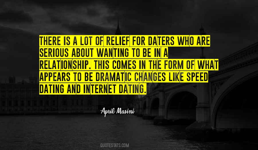 Quotes About Speed Dating #1782313