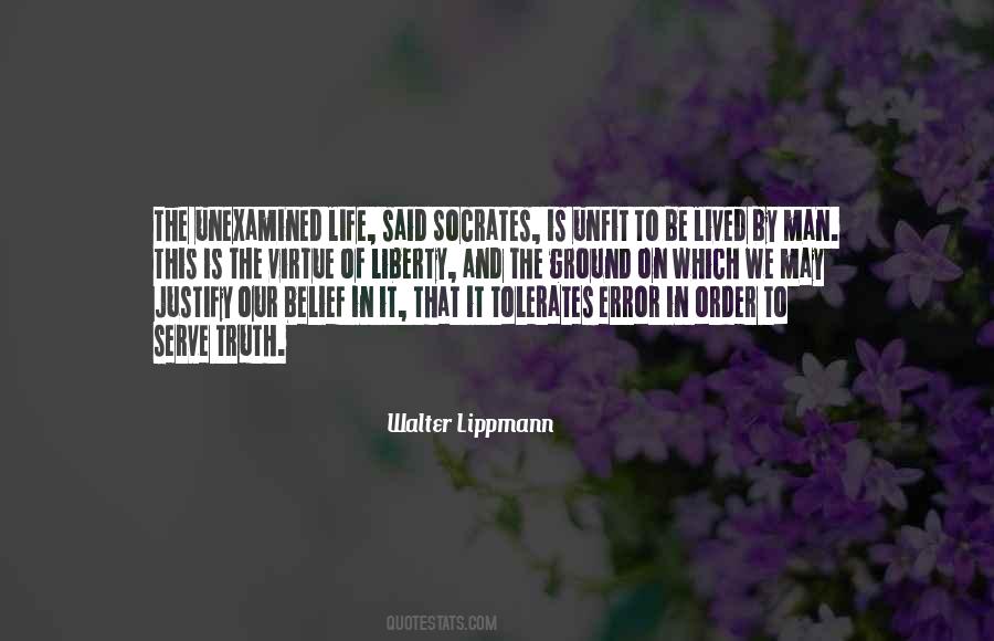 Quotes About Socrates Unexamined Life #630626