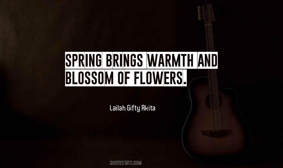 Quotes About Spring Flowers #290565
