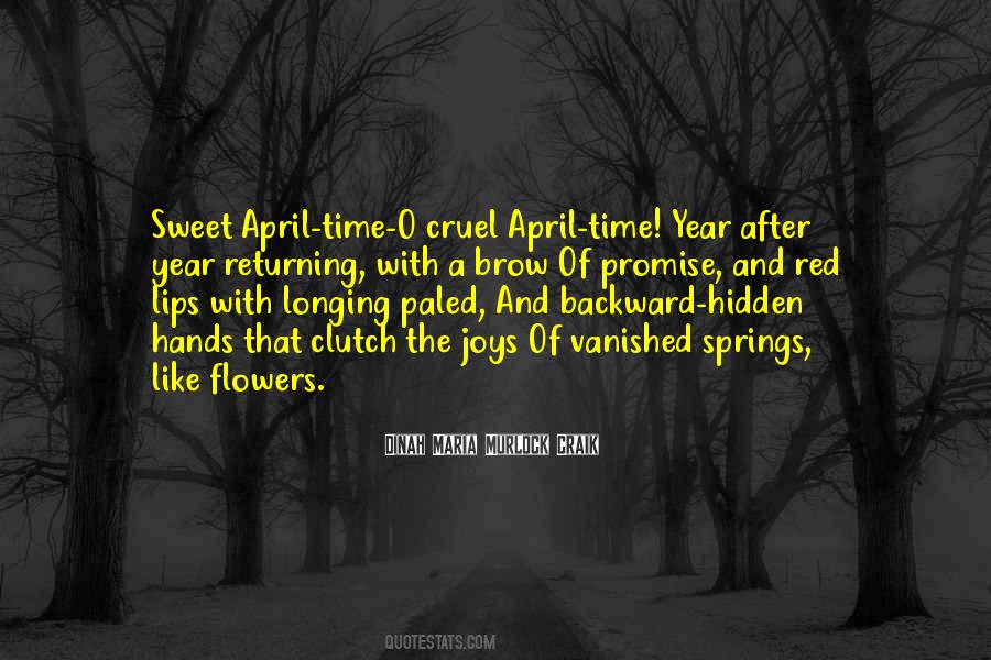 Quotes About Spring Flowers #706570