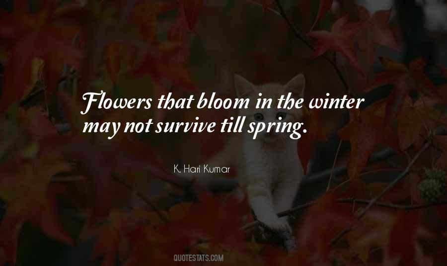 Quotes About Spring Flowers #731255