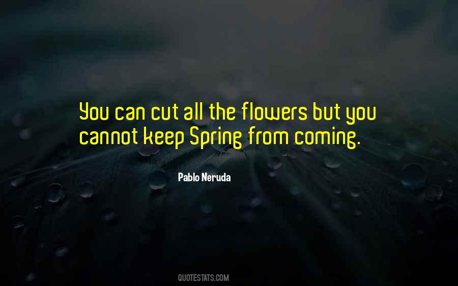 Quotes About Spring Flowers #776254
