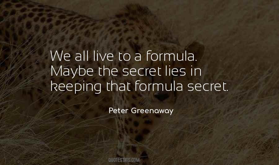 Greenaway Quotes #1224443