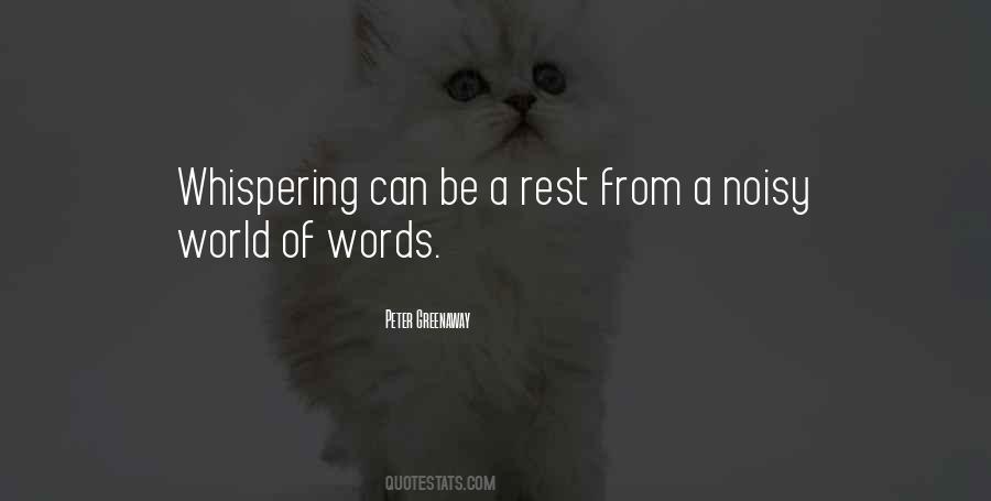 Greenaway Quotes #390965