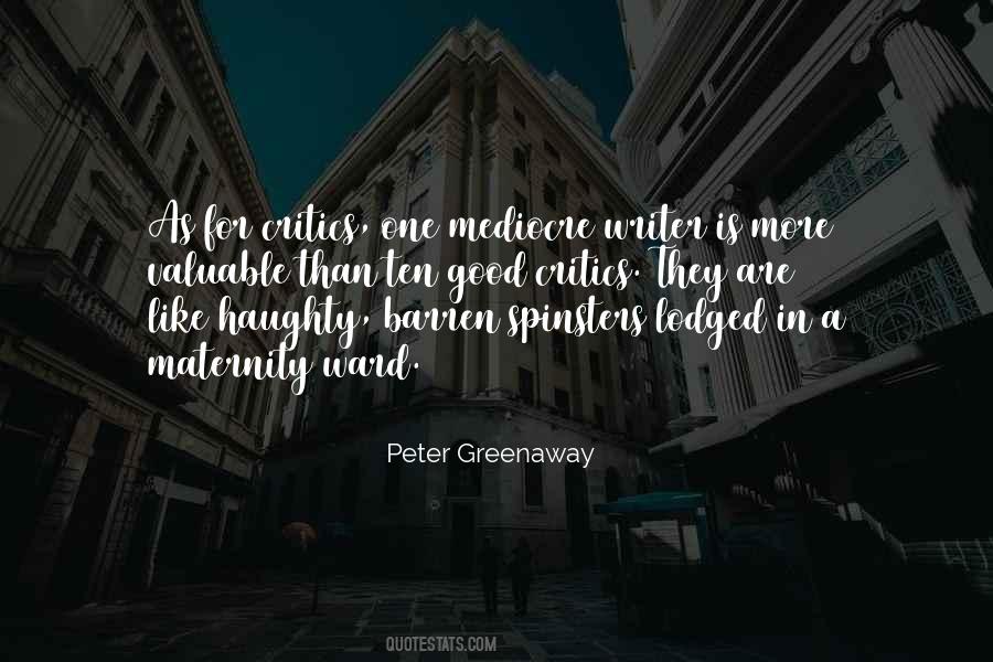 Greenaway Quotes #765365
