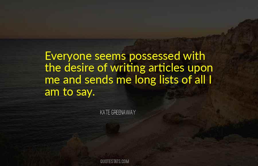 Greenaway Quotes #787200