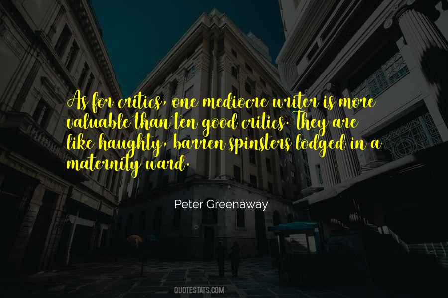 Greenaway's Quotes #765365