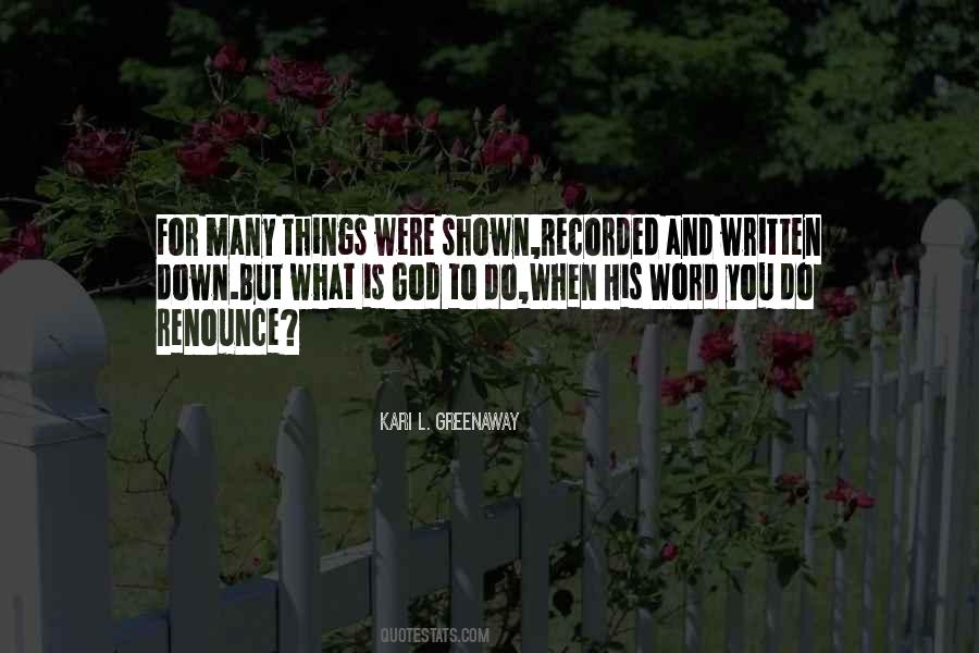 Greenaway's Quotes #912620