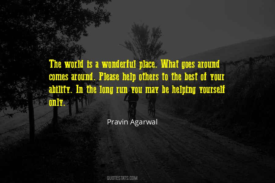 Quotes About Your Place In The World #240669