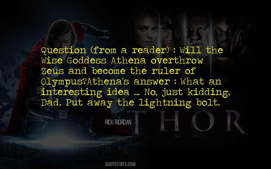 Quotes About Goddess Athena #117153