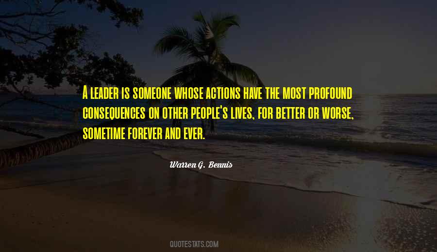 Quotes About Someone's Actions #1093633
