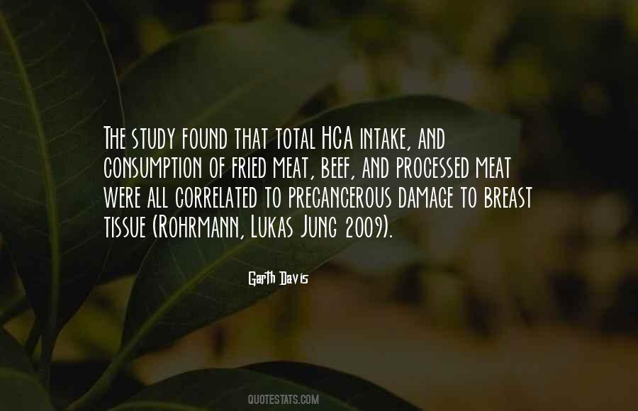 Quotes About Meat Consumption #1147033