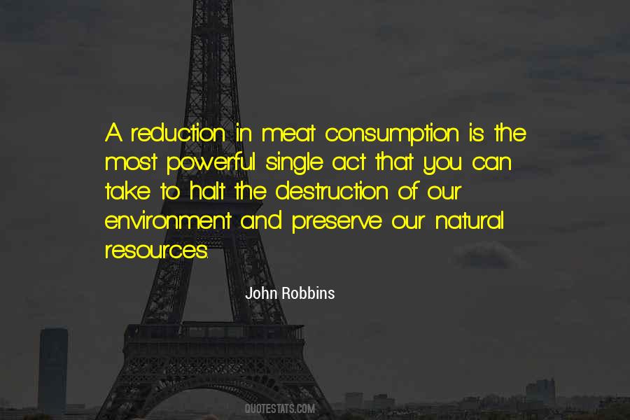 Quotes About Meat Consumption #1573900