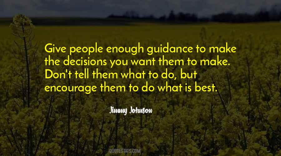 Quotes About Guidance #1264378