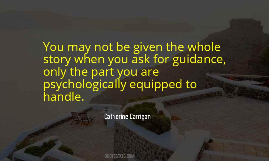 Quotes About Guidance #1349506