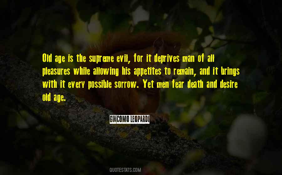 Quotes About Old Age And Death #1151324