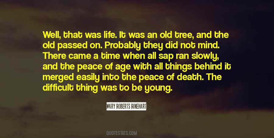 Quotes About Old Age And Death #1213478