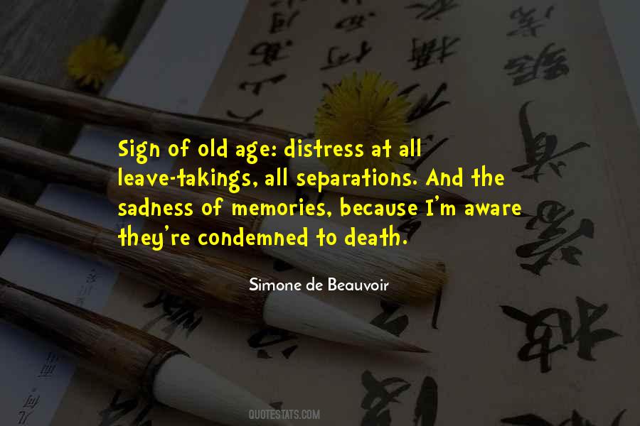 Quotes About Old Age And Death #1263076